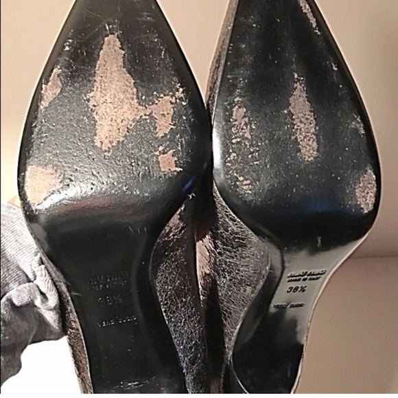 Miu Miu gunmetal pumps 38.5 (fit US 8) - Picture 6 of 6